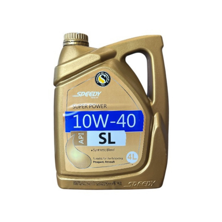 روغن موتور 10W40 اسپیدی سوپر پاور 4 لیتری کیفیت SL