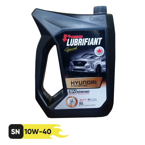 روغن موتور هیوندای لوبریفنت کانادا مدل SN 10W40 حجم ۵ لیتر