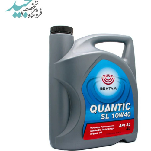 روغن موتور توتال QUANTIC ۱۰W40 حجم ۴ لیتر